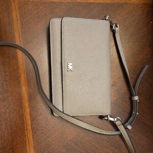 Michael Kors Taupe Crossbody Bag